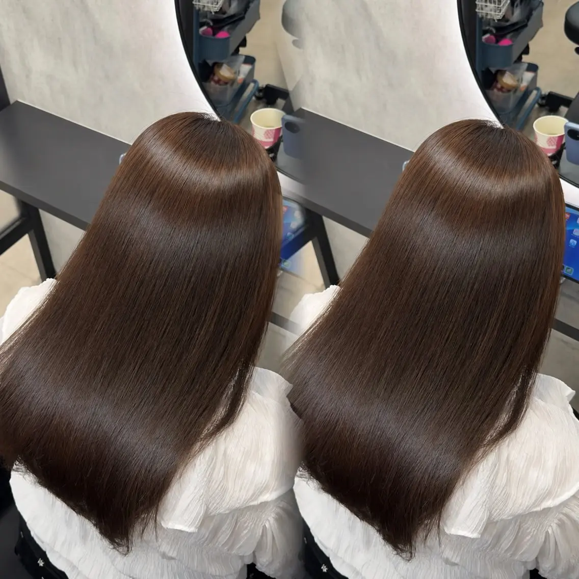 ロング カラー ヘアアレンジ カット ヘアカラー トリートメント 新宿 /髪質改善/ レイヤー/ヒュウガのヘアスタイル
