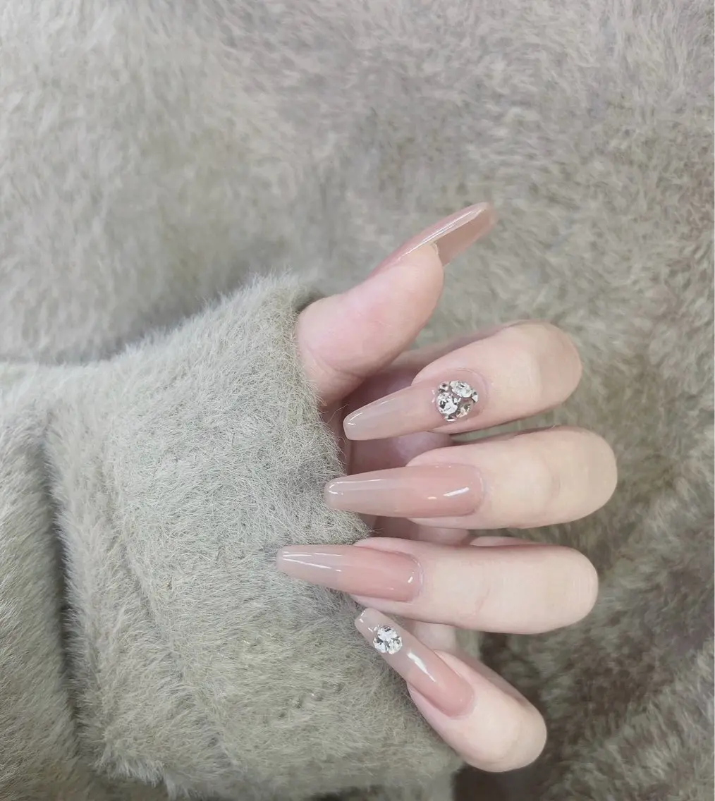 ネイル フレンチネイル ラメ(グリッター) ラメグラデーション マグネットネイル 持ち込み Unicorn Nail原宿表参道のネイルデザイン