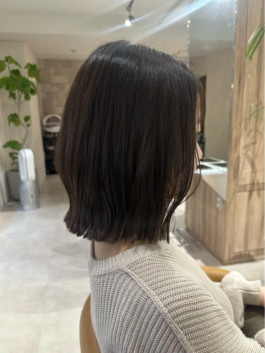 ミディアム カット トリートメント 🎀似合わせカット/ ボブ/佐瀬千枝🎀のヘアスタイル