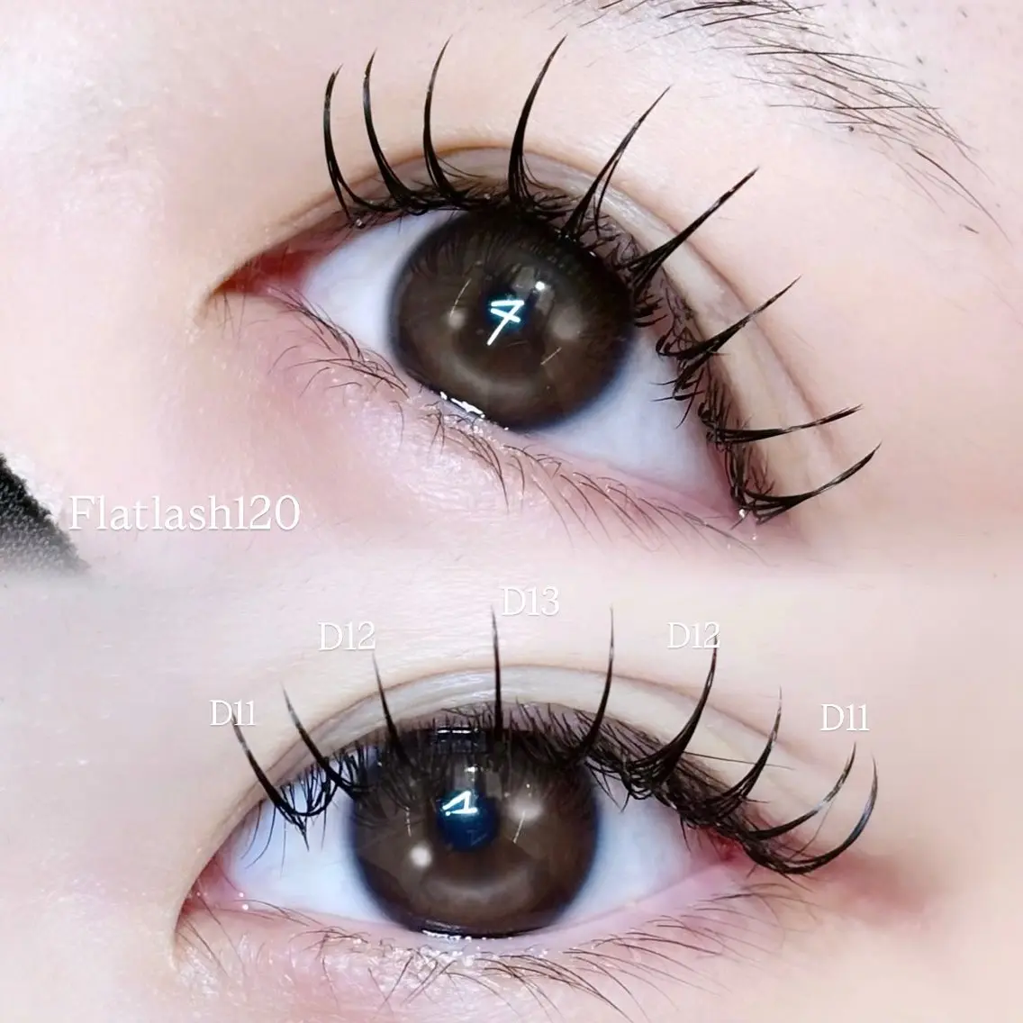マツエク・マツパ フラットラッシュ eyelist🎀 FUCHIWAKIのマツエク・マツパデザイン