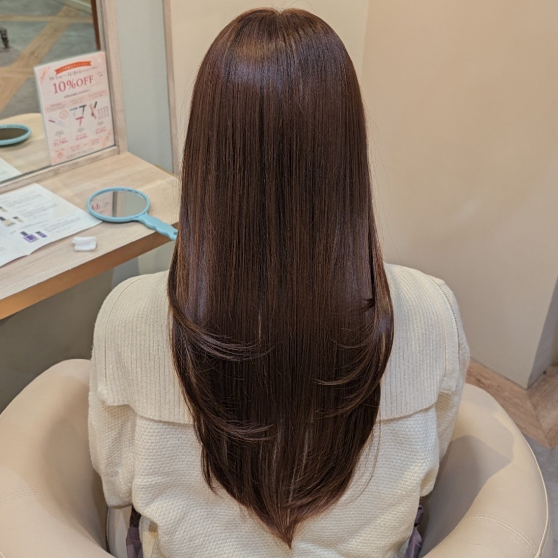 ロング レイヤーカット カット 🩰髪質改善/ 艶カラー/uta🩰のヘアスタイル