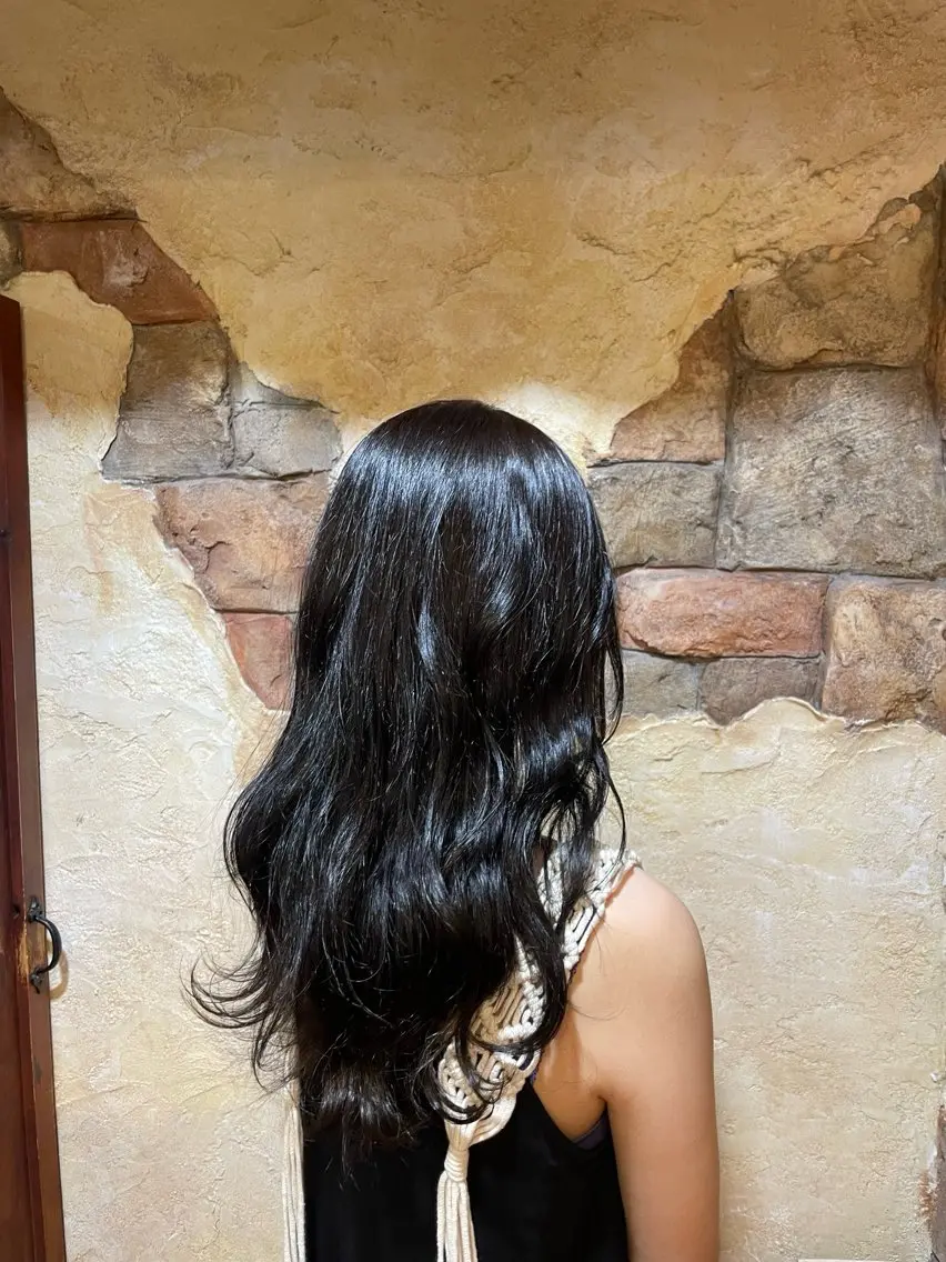ロング カラー クレドガーデン 柏のヘアスタイル