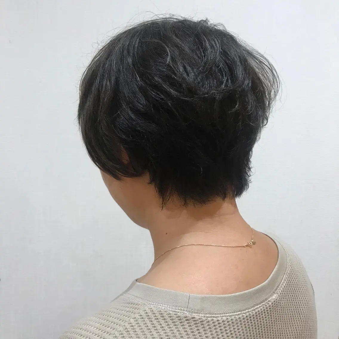 ショート くせ毛 ショートヘア 愛されヘア/ 暖色カラー/まいこのヘアスタイル