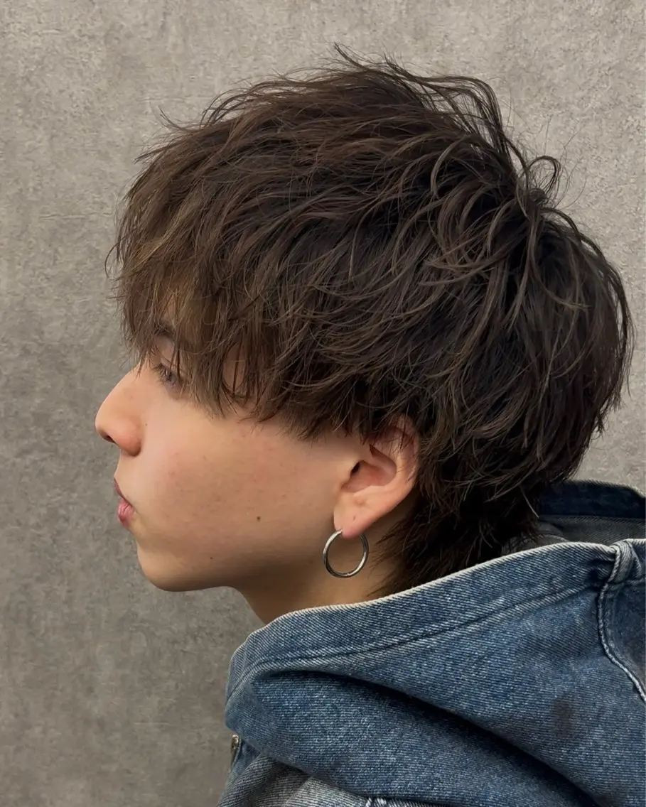 カラー パーマ メンズ ヘアカラー トリートメント STANCE MEN'S公式のヘアスタイル