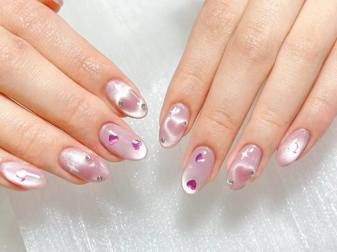 ネイル ハンドネイル 🎀ネイルサロン エクラYUI🎀のネイルデザイン