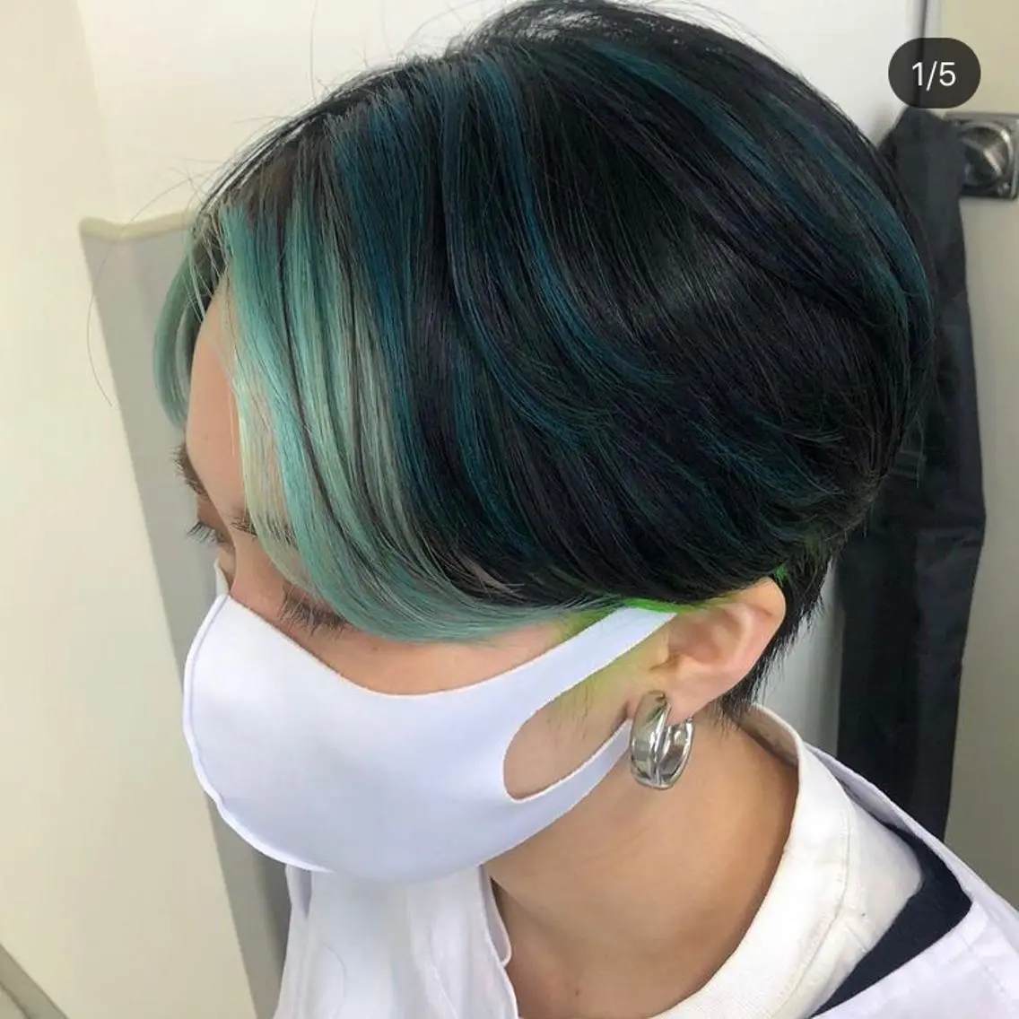 ショート カラー デザインカラー ヘアカラー ナチュラル透明感🌱 小山美樹子のヘアスタイル