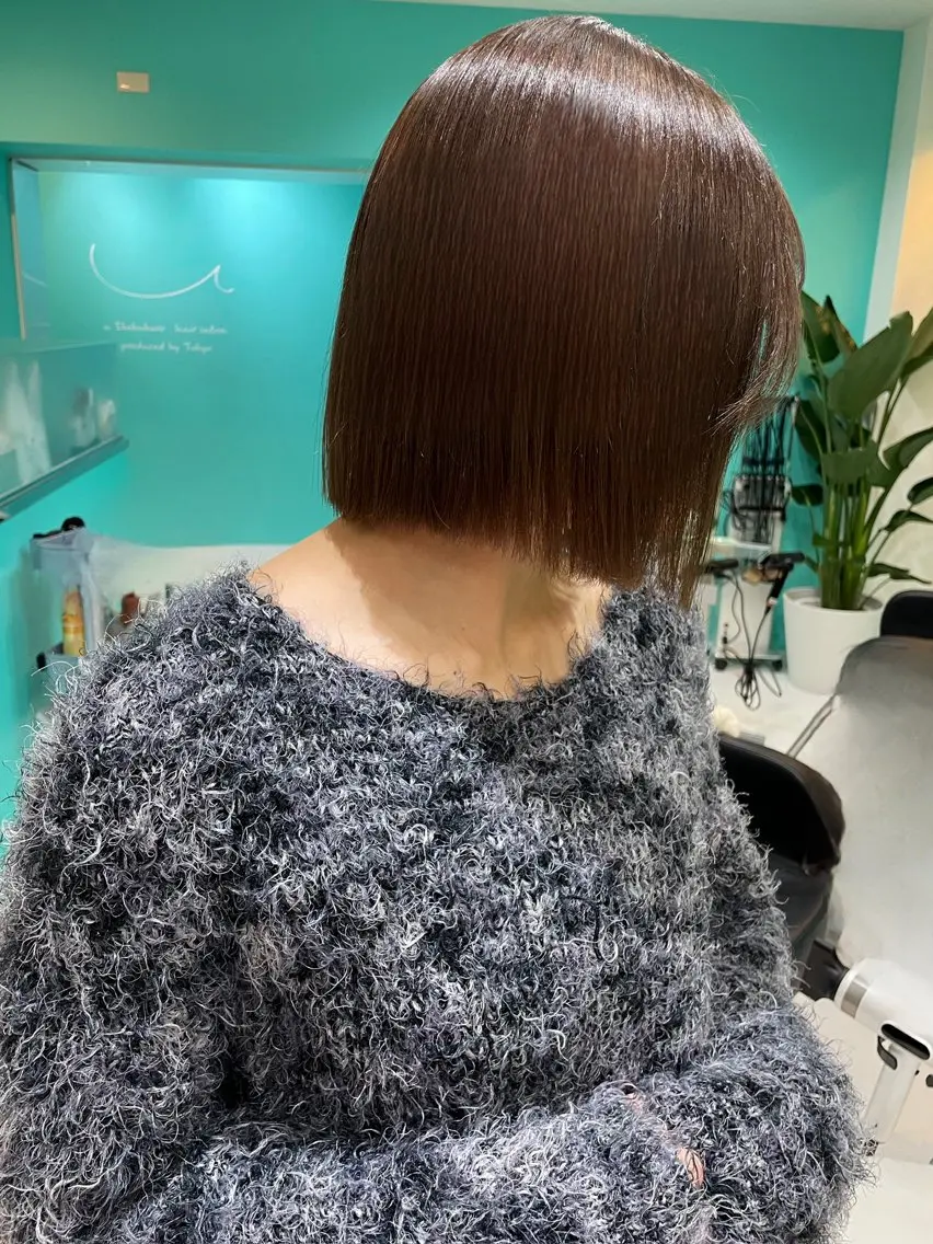 ショート プルエクステ ボブ エクステ ショートヘア トリートメント 🫧ショート/ボブ 池袋西口・泡渕✂️のヘアスタイル