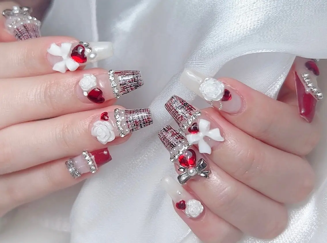 ネイル M🌷nail 長さだし専門店のネイルデザイン