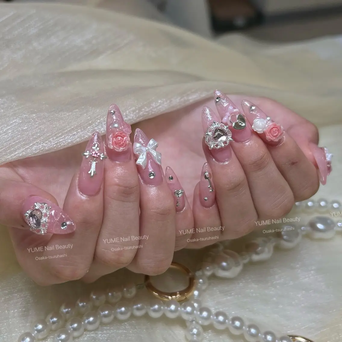 ミディアム YUME Nail Beautyのネイルデザイン