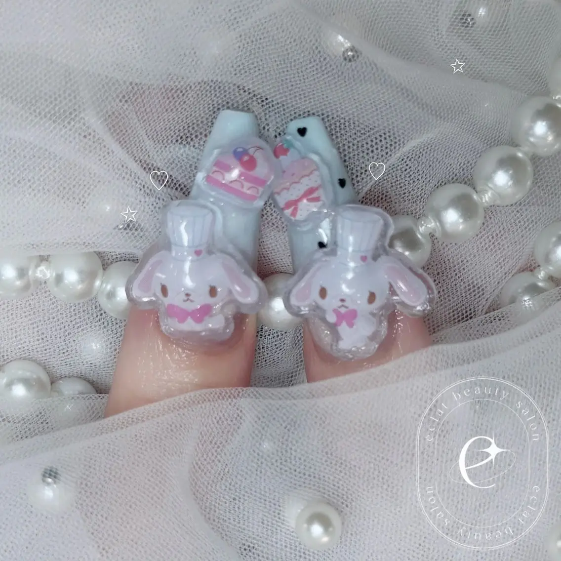ネイル 持ち込み ハンドネイル eclat Kaedeのネイルデザイン