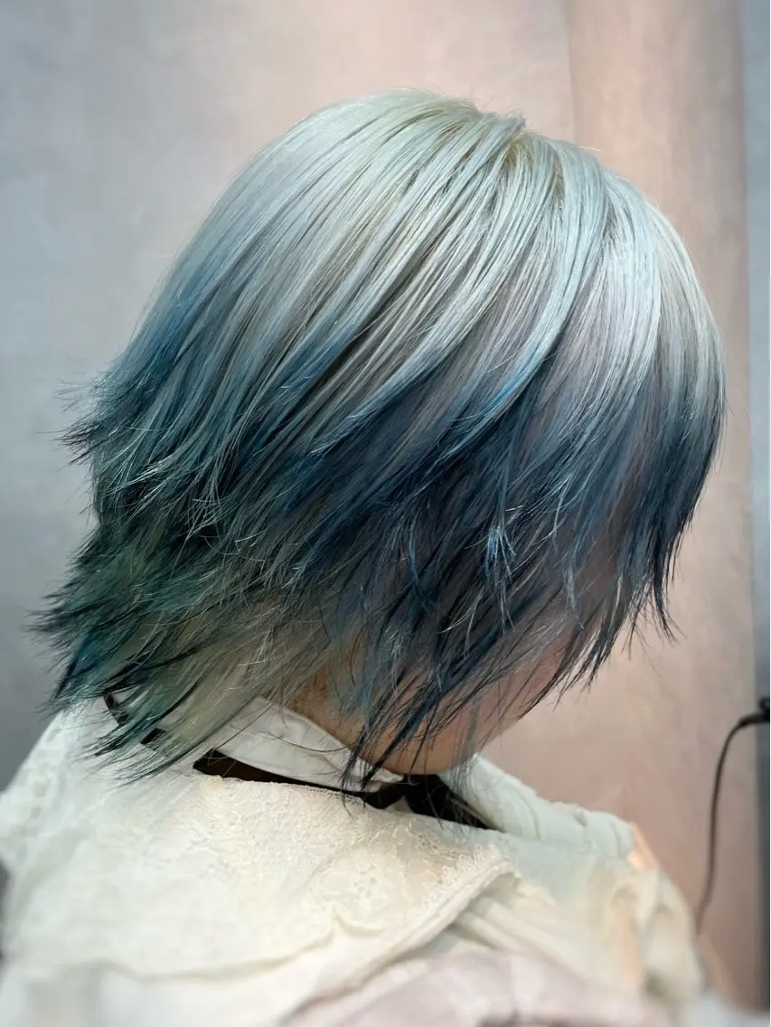 ミディアム カラー パーマ ヘアアレンジ メンズ キッズ デザインカラー ヘアカラー TOON 川崎店 👫🏼橋本貴志のヘアスタイル