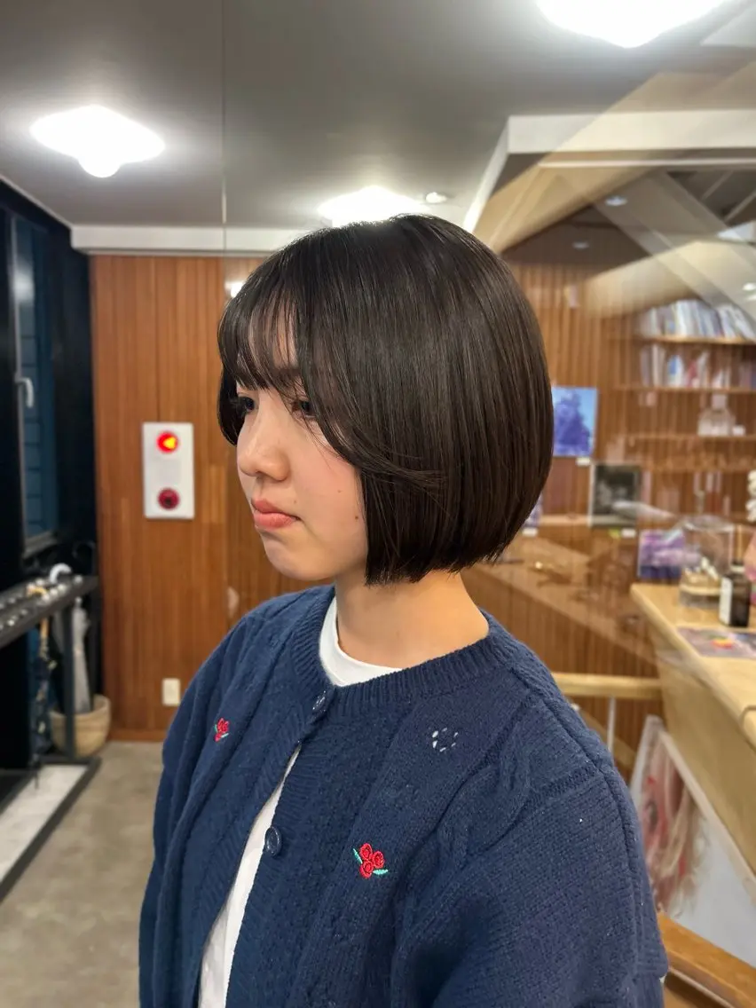 ショート アオキ サキ💫のヘアスタイル