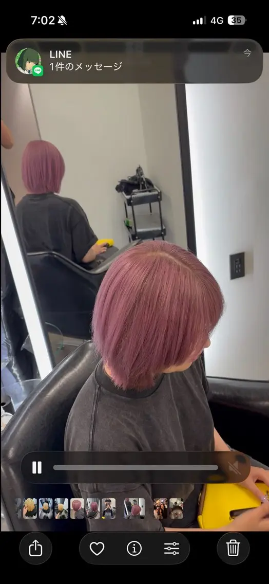 カラー 髙橋 欽春のヘアスタイル