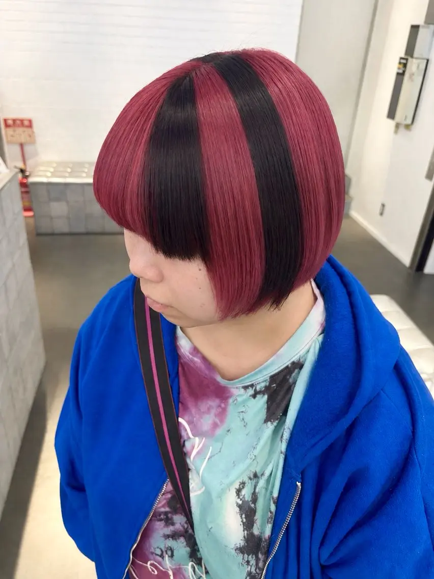 ショート カラー ヘアアレンジ ブリーチ ケアブリーチ デザインカラー ハイトーンカラー ヘアカラー トリートメント 💟ケア×ハイトーン 💟/ミオのヘアスタイル