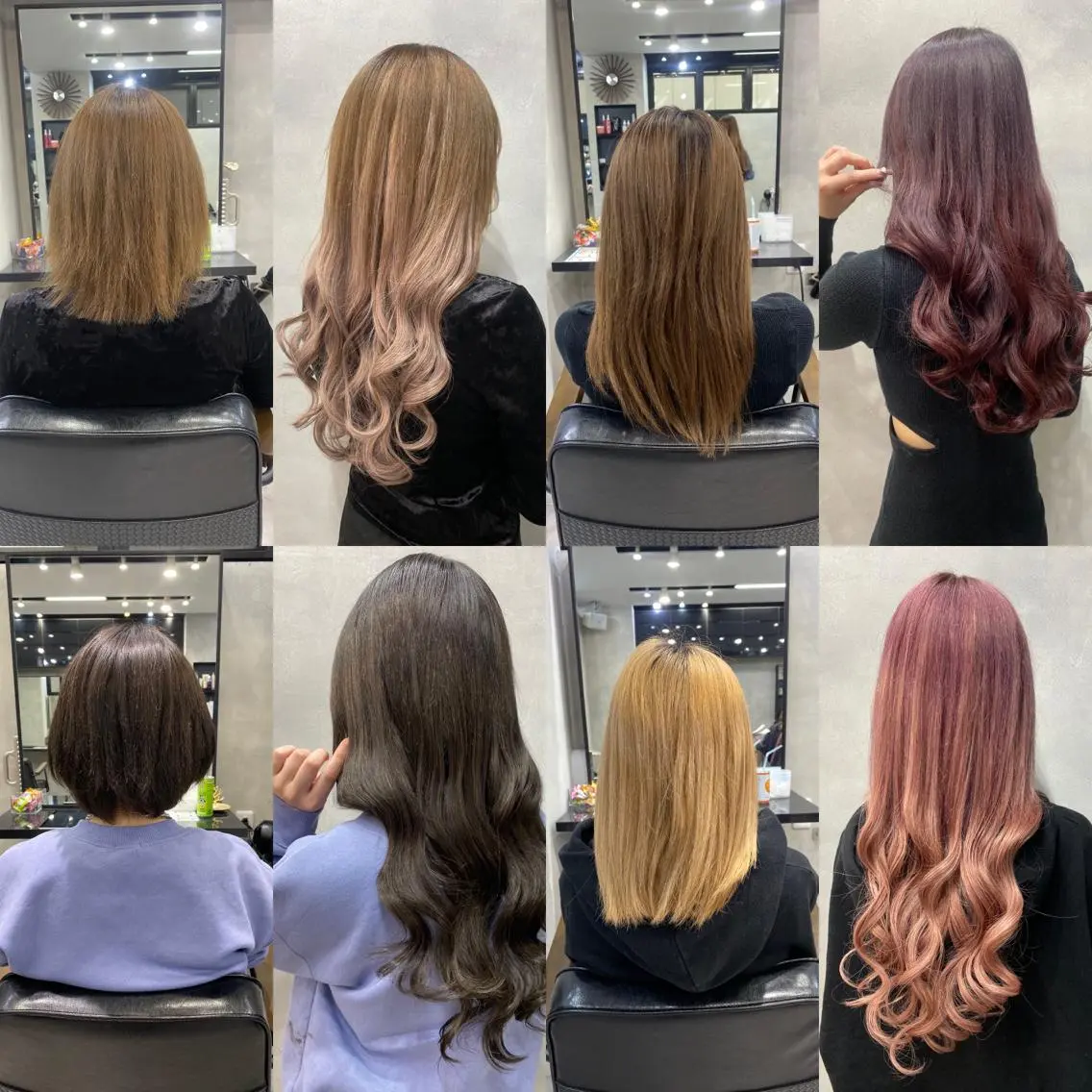 ショート カラー ヘアアレンジ ショートボブ 編み込みエクステ シールエクステ バレイヤージュ 透明感カラー FAAM Tsuneのヘアスタイル