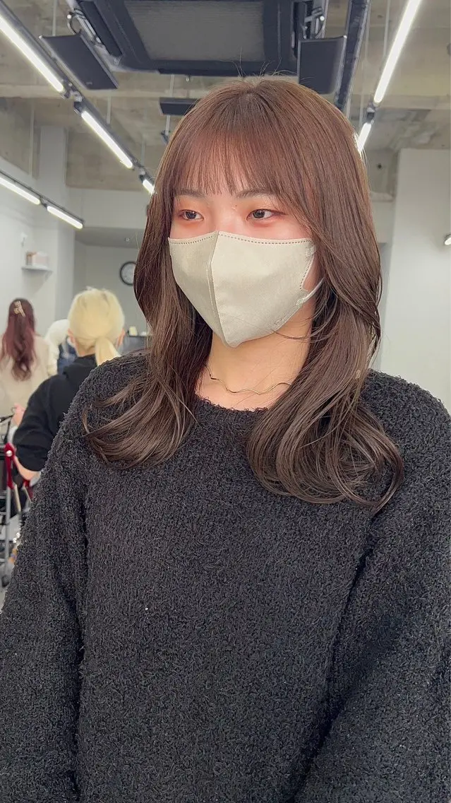 セミロング カット ✨四条河原町✨ /木村　優希のヘアスタイル