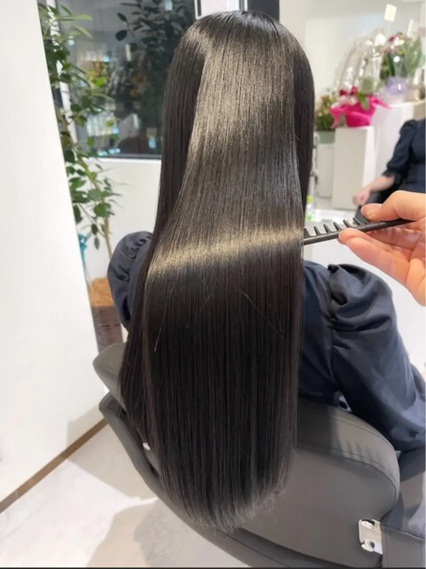 ロング カラー ヘアカラー 竹内 優翔のヘアスタイル