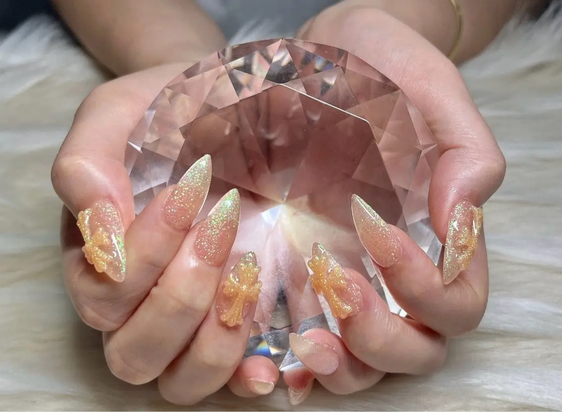 ネイル フラッシュネイル ジェルネイル グラデーション 韓国ネイル マグネットネイル ハンドネイル Nail&eye Belire 新宿のネイルデザイン