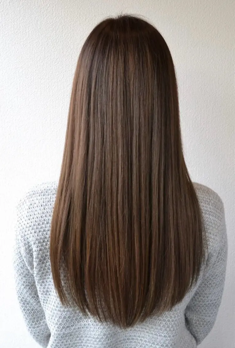 ロング パーマ カット 縮毛矯正 トリートメント Stylist アリアのヘアスタイル