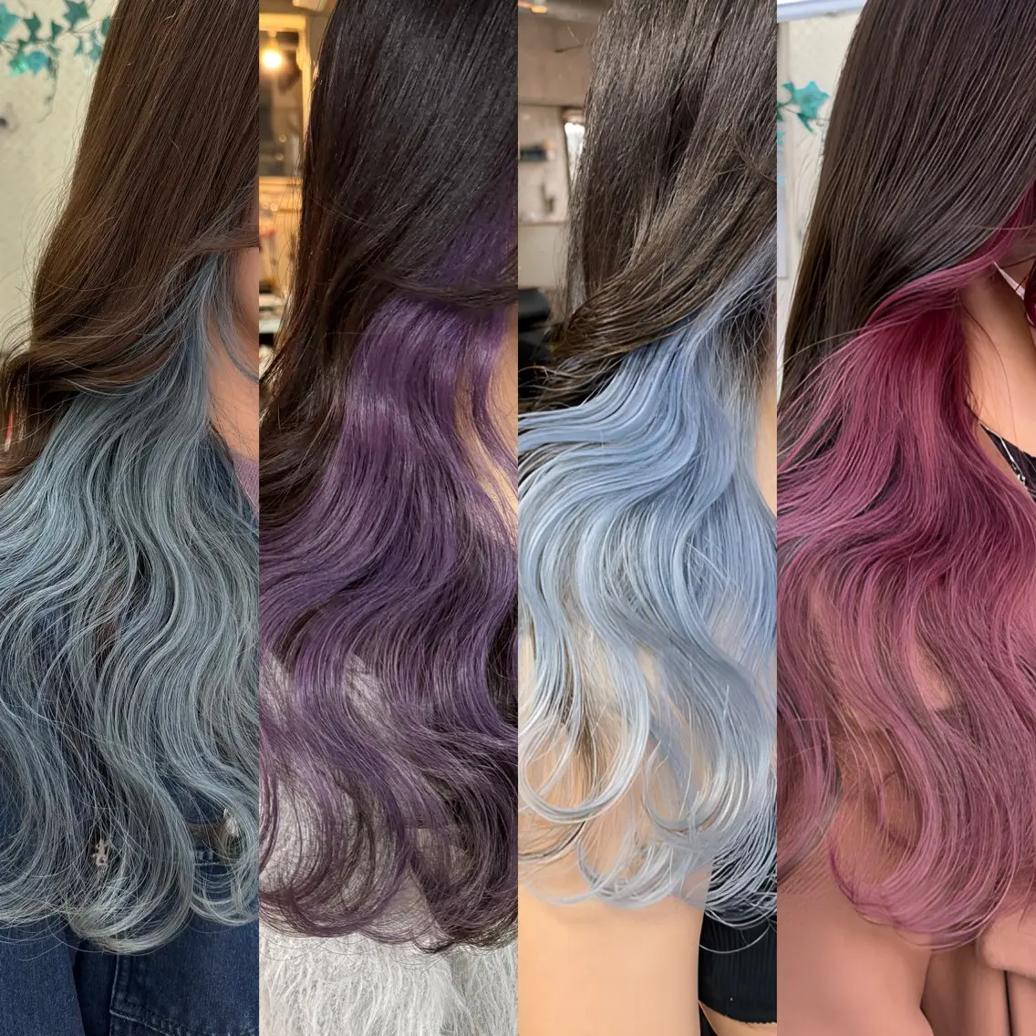 セミロング カラー Unami MIHA☘️*゜のヘアスタイル