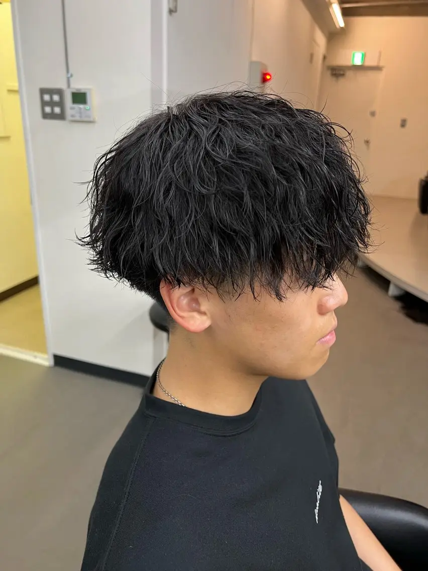 【メンズ限定❤️‍🔥】メンズカットカット＋パーマ🧑🏻‍🦱の写真