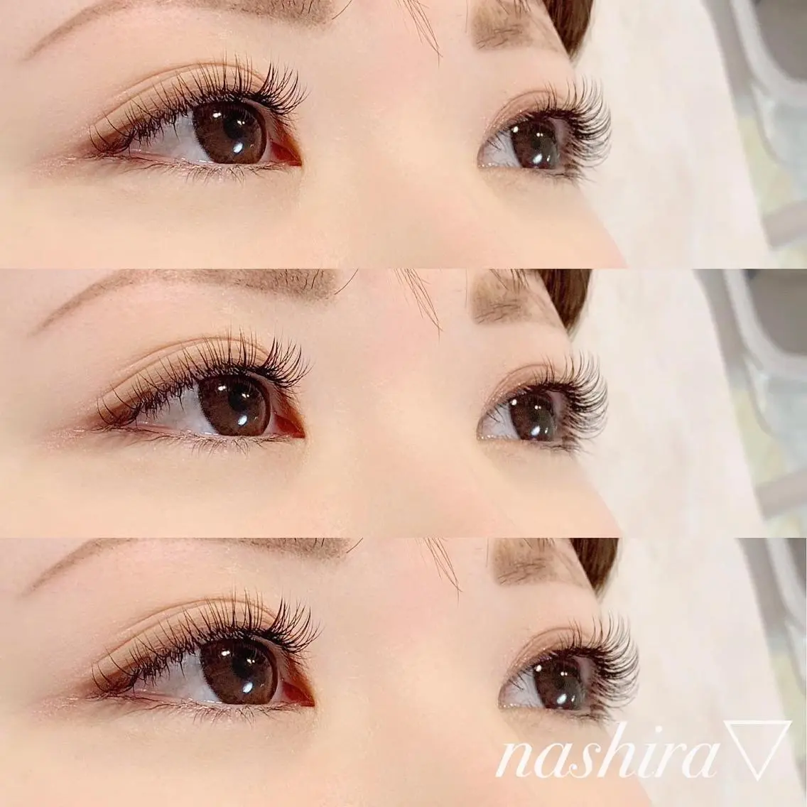 マツエク・マツパ Dカール nashira恵比寿 まつ毛&眉毛サロンのマツエク・マツパデザイン
