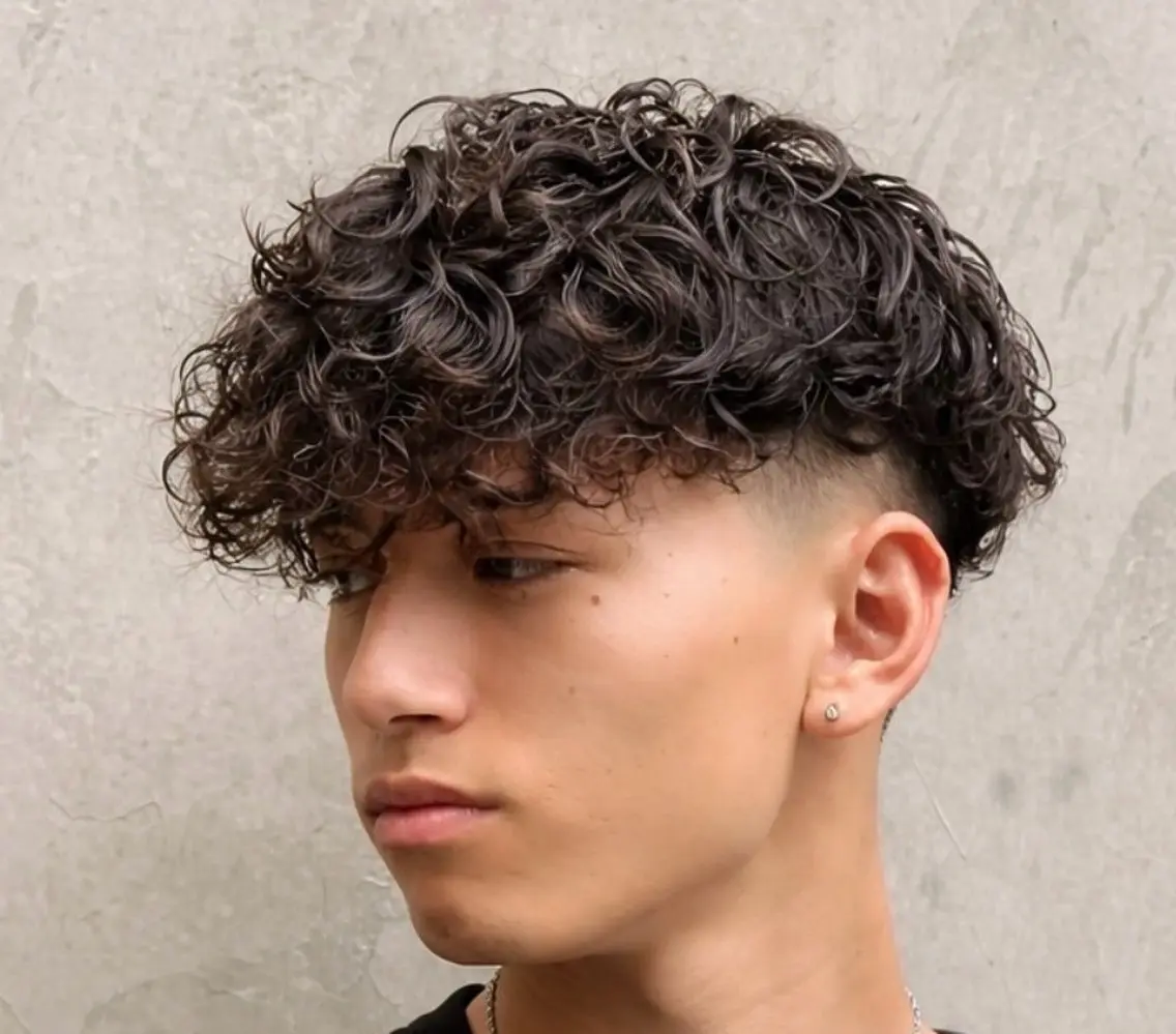 ショート パーマ メンズ HINA ちゃんのヘアスタイル