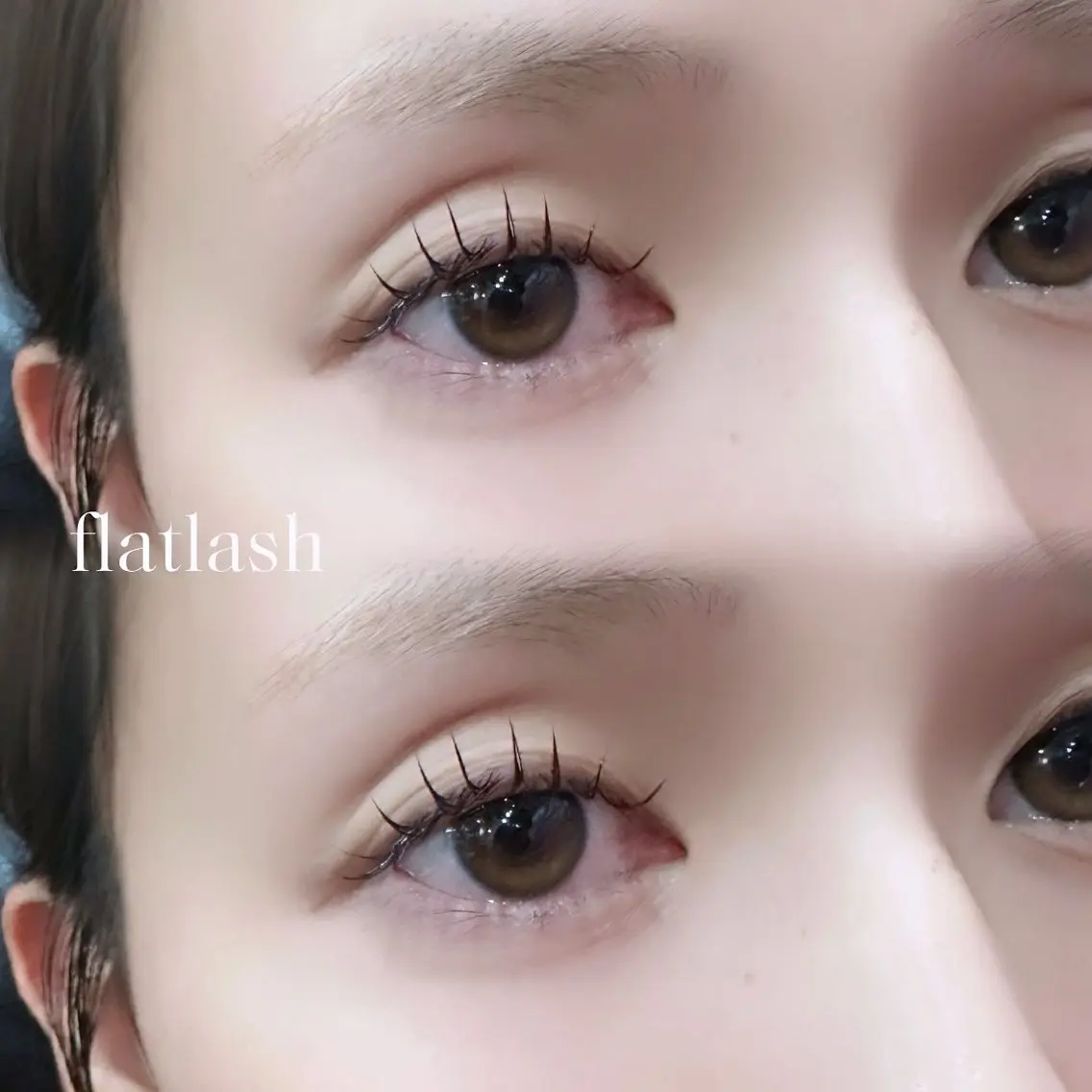 マツエク・マツパ フラットラッシュ 【MEPP】たにわき ゆうなの眉毛・アイブロウイメージ