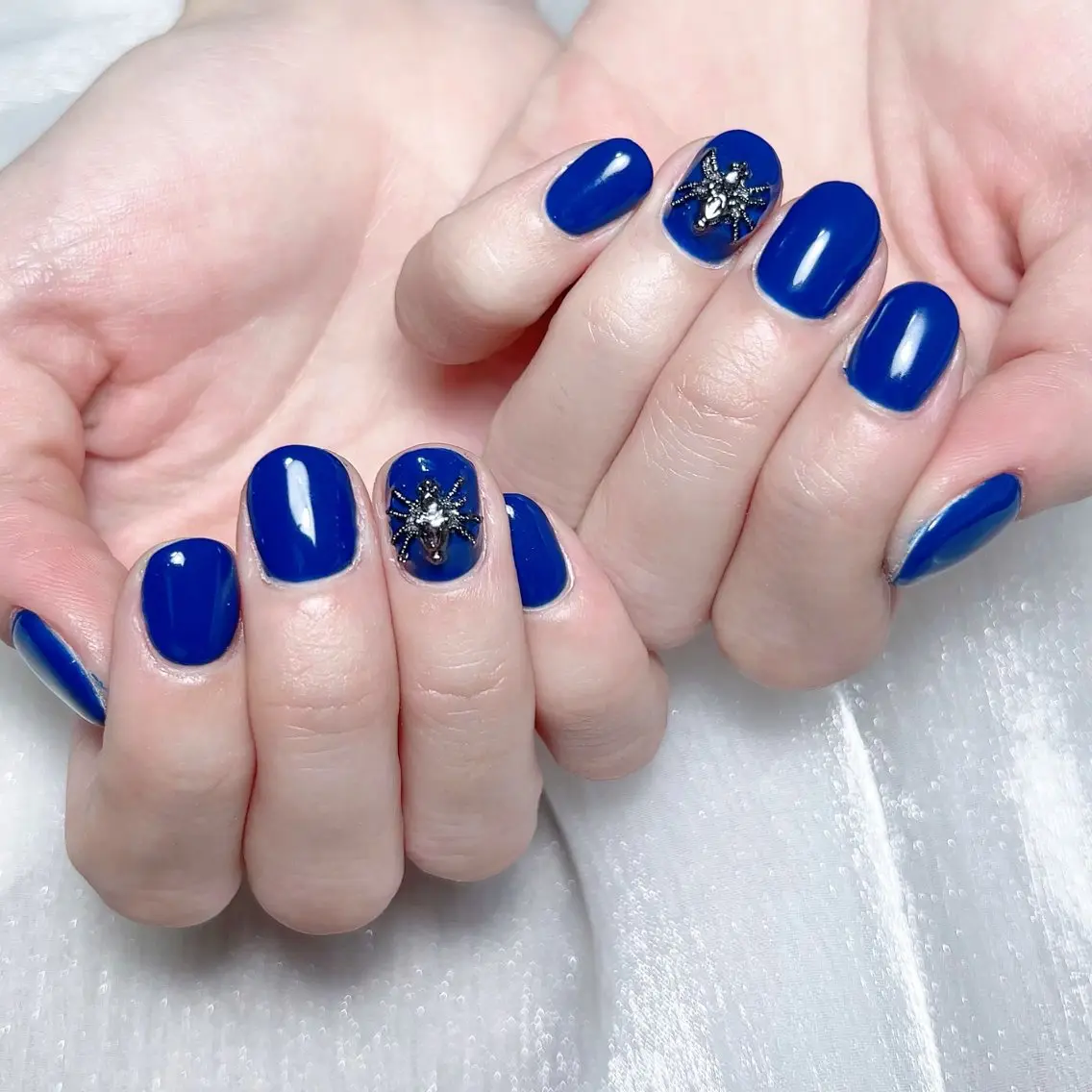 メンズ ネイル メンズ韓国風 アートネイル オーロラネイル ガーリー キラキラネイル Nail salon 木にいるのネイルデザイン