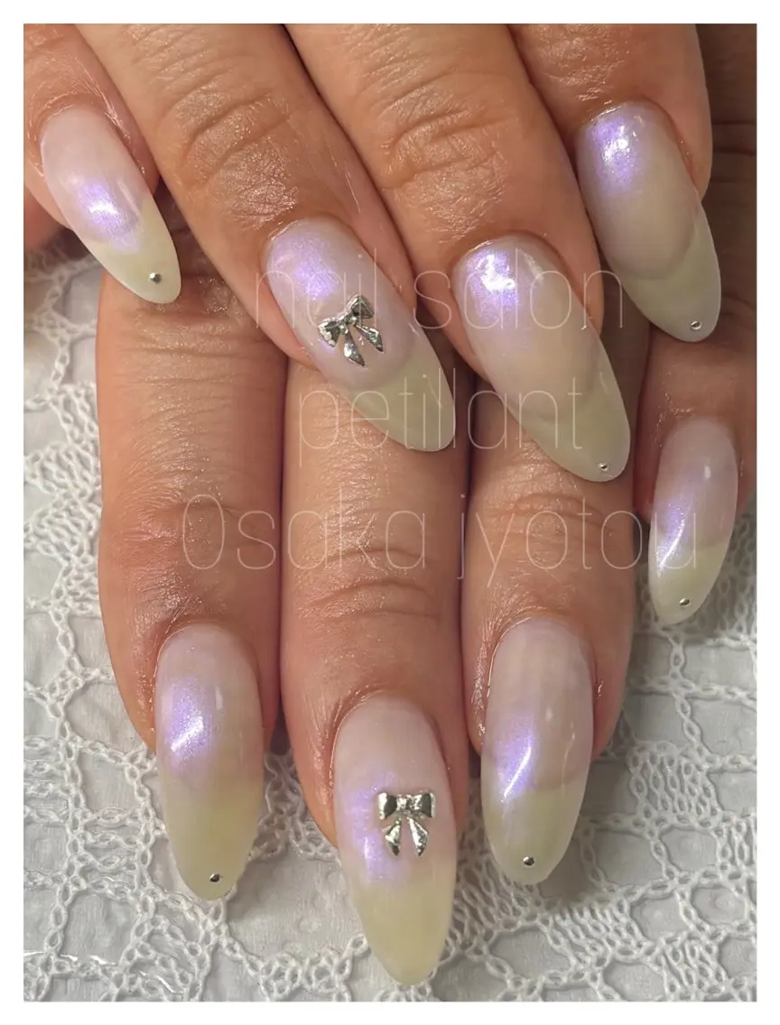 ネイル アートネイル シンプルネイル nail salon petillantのネイルデザイン