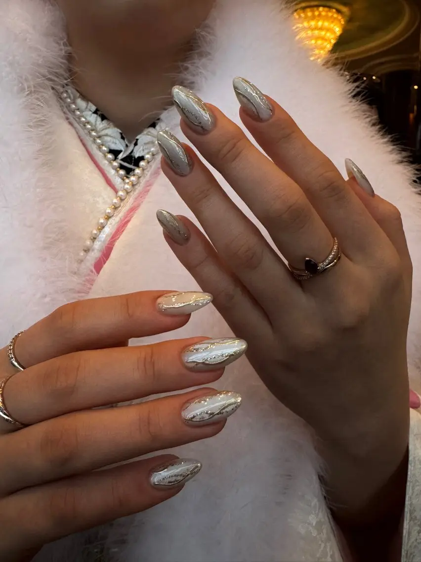 ネイル 成人式 DARIA Nailsのネイルデザイン