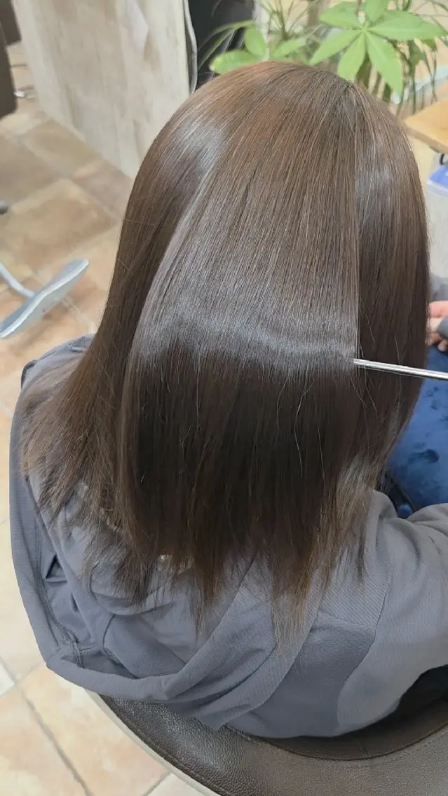 セミロング 似合わせ✂️ マッサージ🎈古川のヘアスタイル
