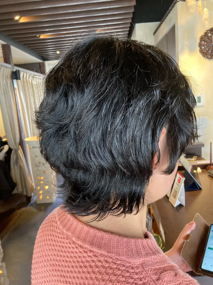 ショート パーマ 🌙パーマ 照井🌙のヘアスタイル