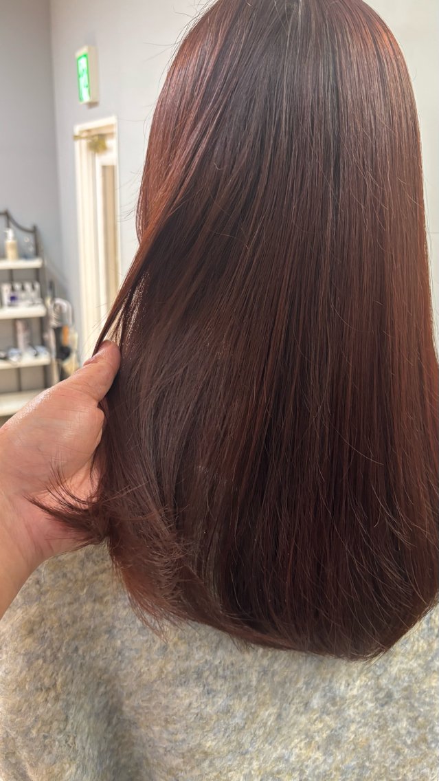 セミロング 佐藤 宰 OZ桑野店のヘアスタイル