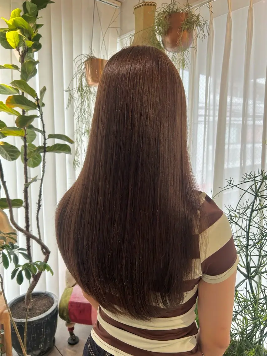 ロング ヘアカラー 京都丸太町/艶カラー /ナツキ🤍🫧のヘアスタイル