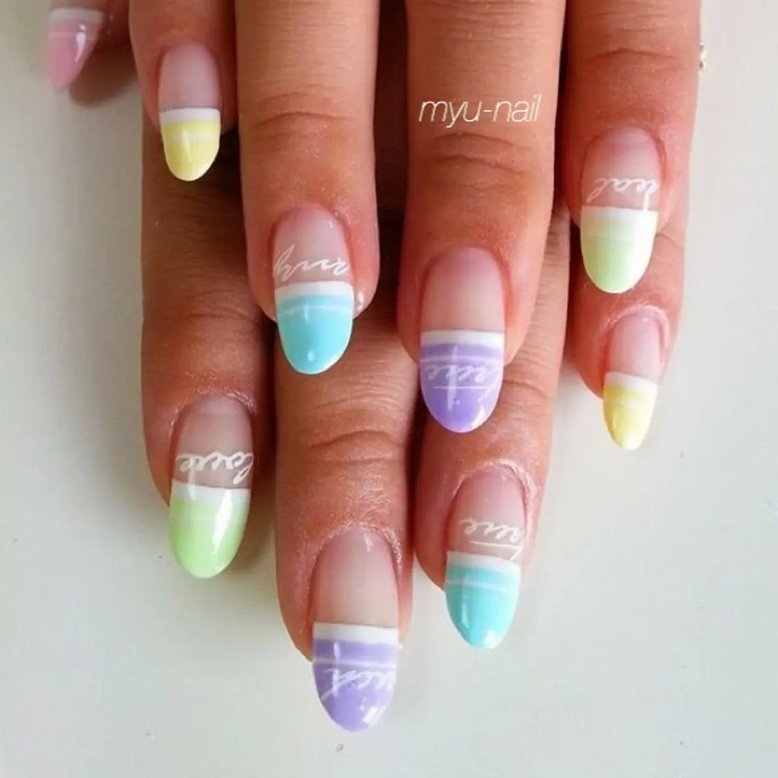 ネイル アートネイル ホームサロン myu-nailのネイルデザイン