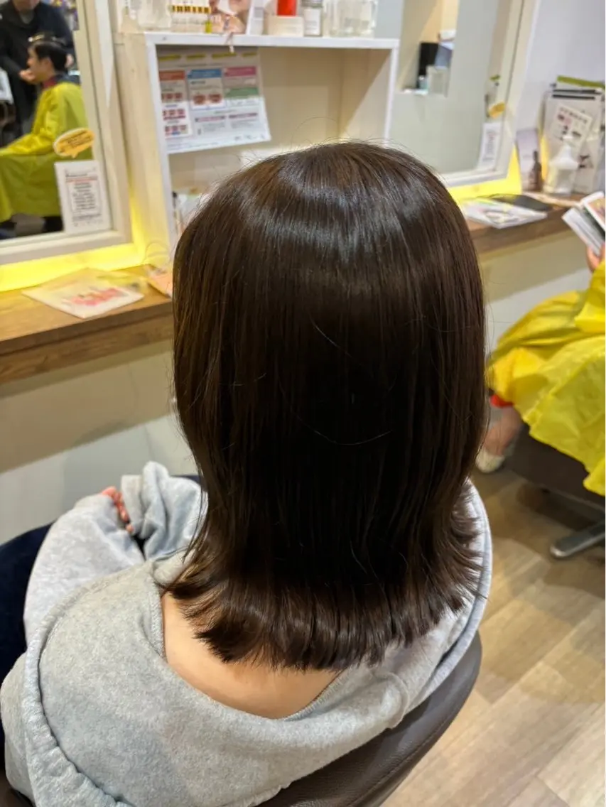 ミディアム カラー トリートメント けいせい/横浜/ カラー、パーマ、縮毛のヘアスタイル
