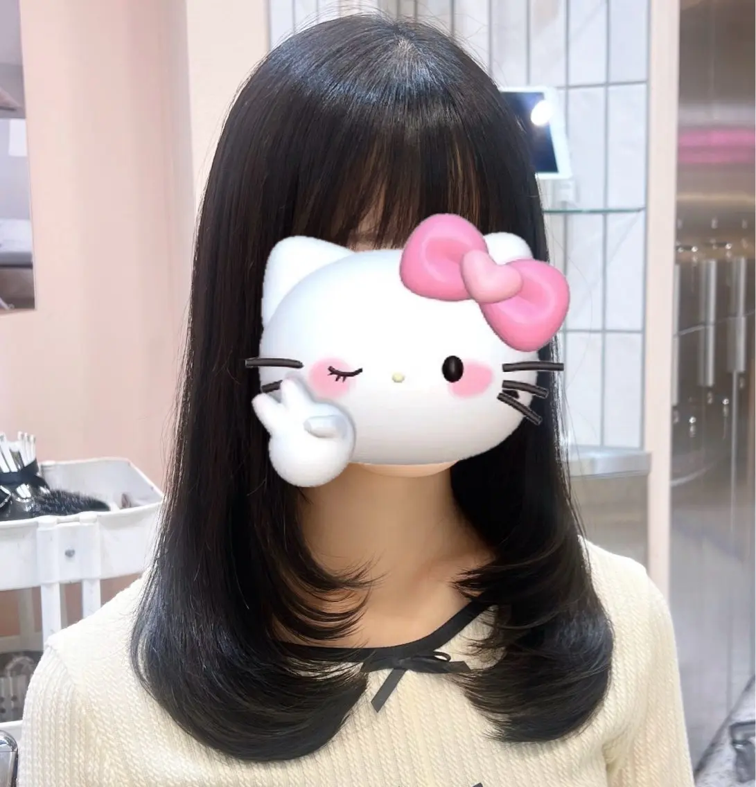 【ミディアムレイヤー🪽】カット＋1stepトリートメント💖（3cm以上カットできる方）の写真