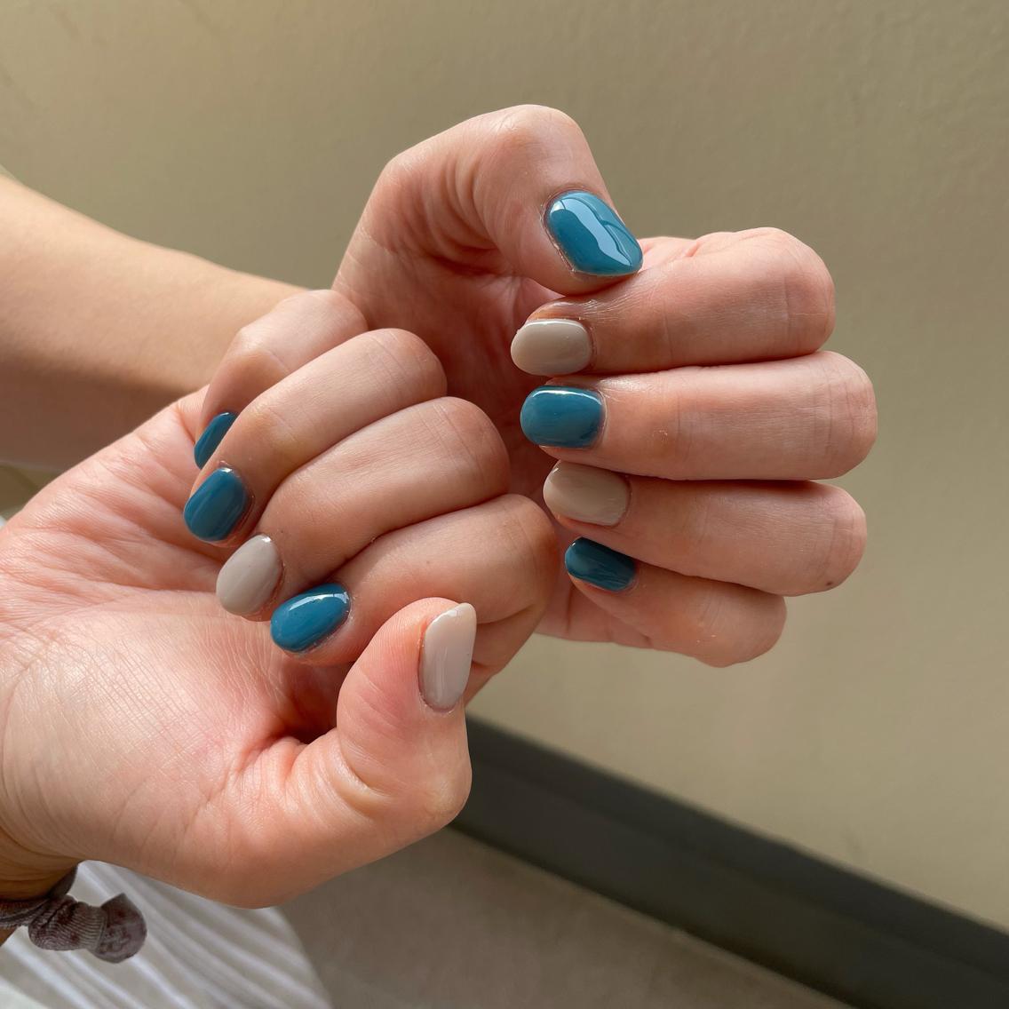 ネイル ワンカラーネイル ハンドネイル Nail Salon Aleumのネイルデザイン