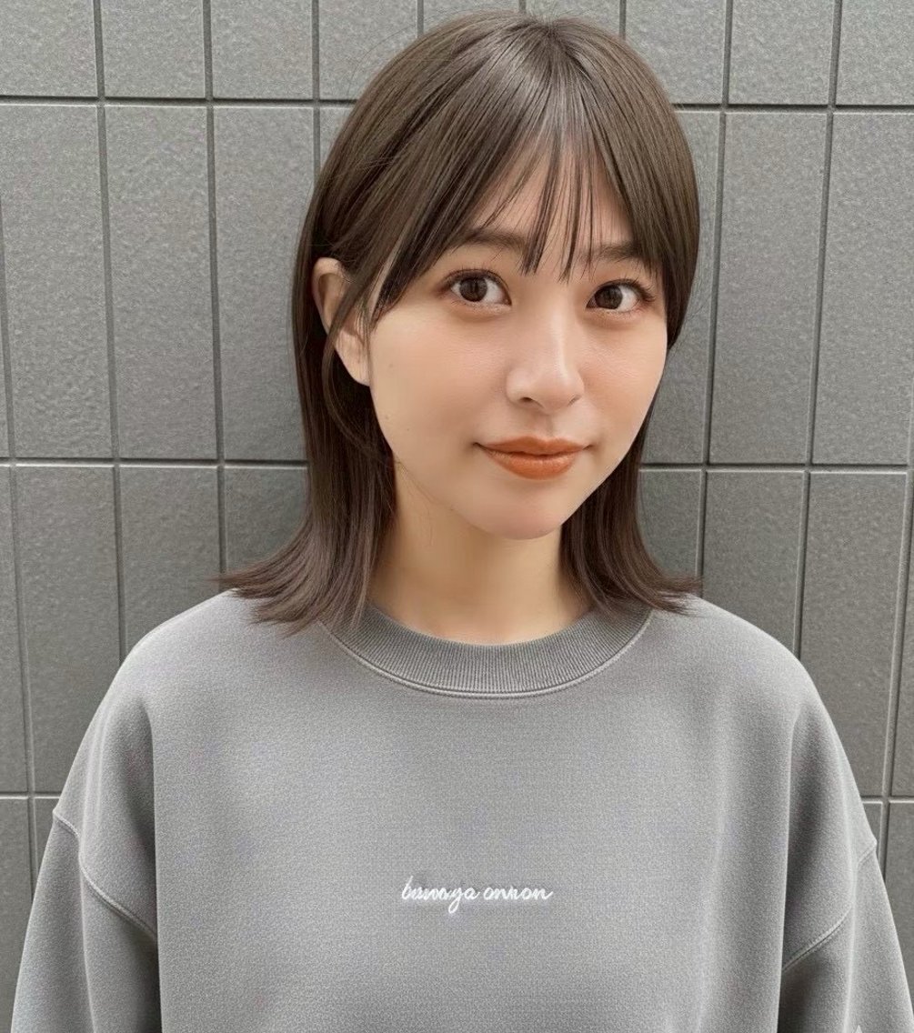 ミディアム 森尾 鷹矢のヘアスタイル