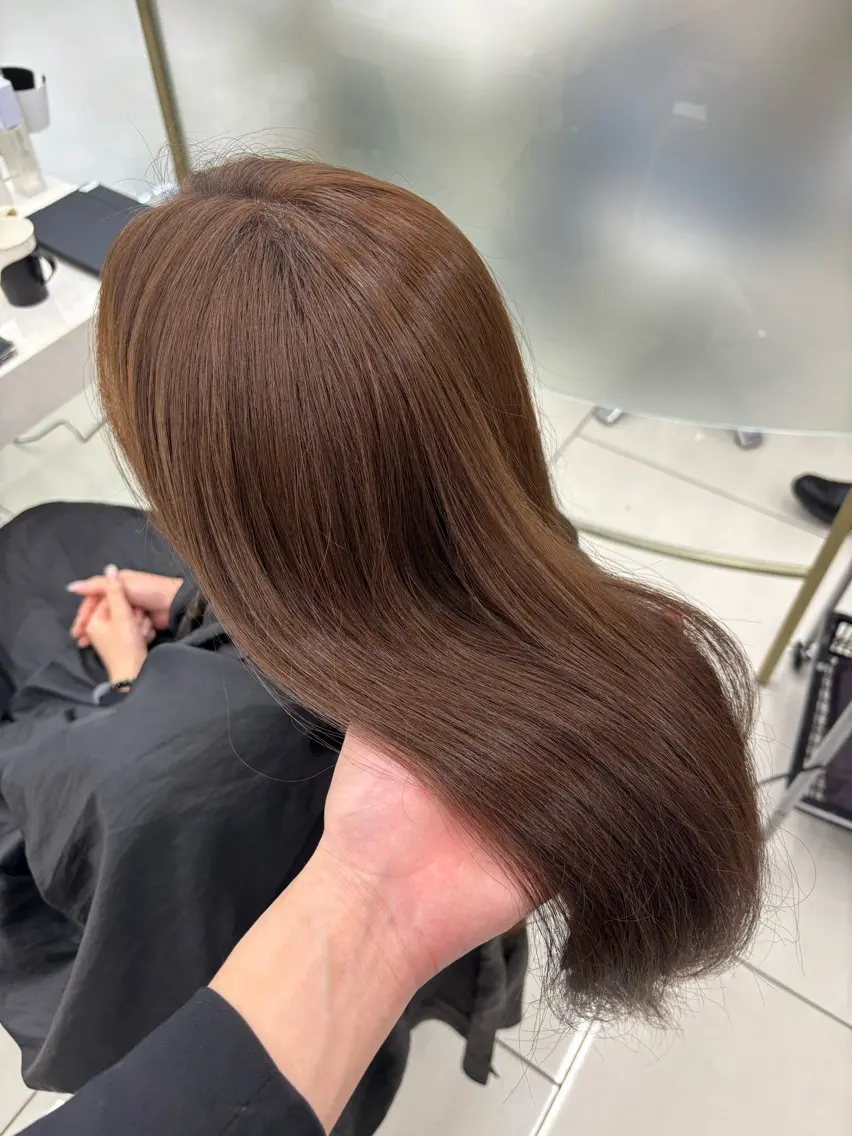 ミディアム 上品ヘア✖️艶髪 𝑅𝐼𝐾𝑈のヘアスタイル
