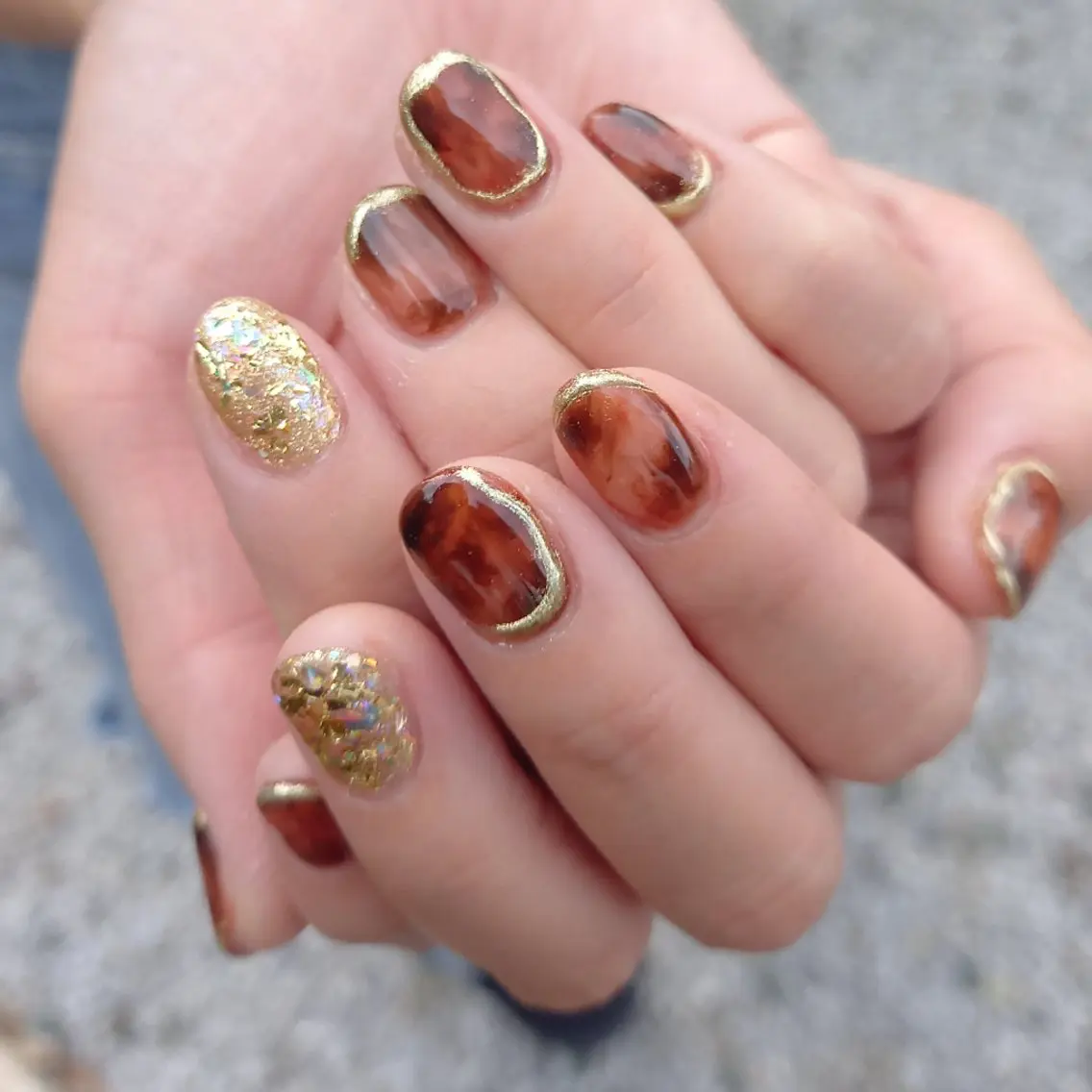 ネイル ハンドネイル ænon nailのネイルデザイン