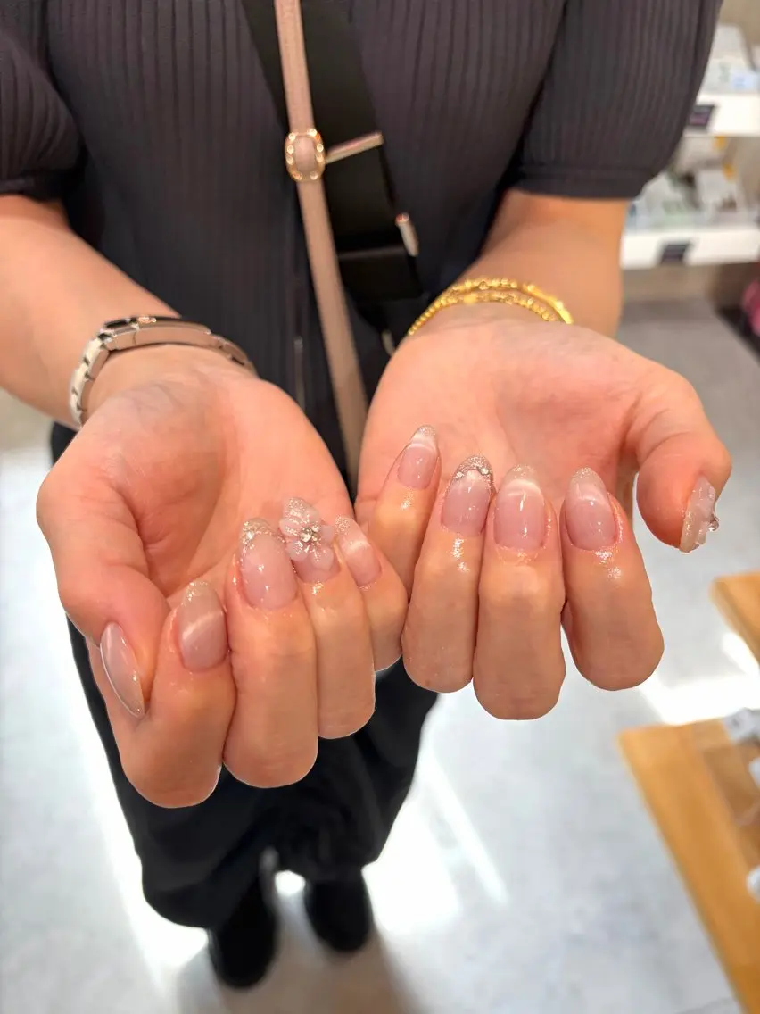 ネイル フラワーネイル ハンドネイル vinail. ビネルのネイルデザイン
