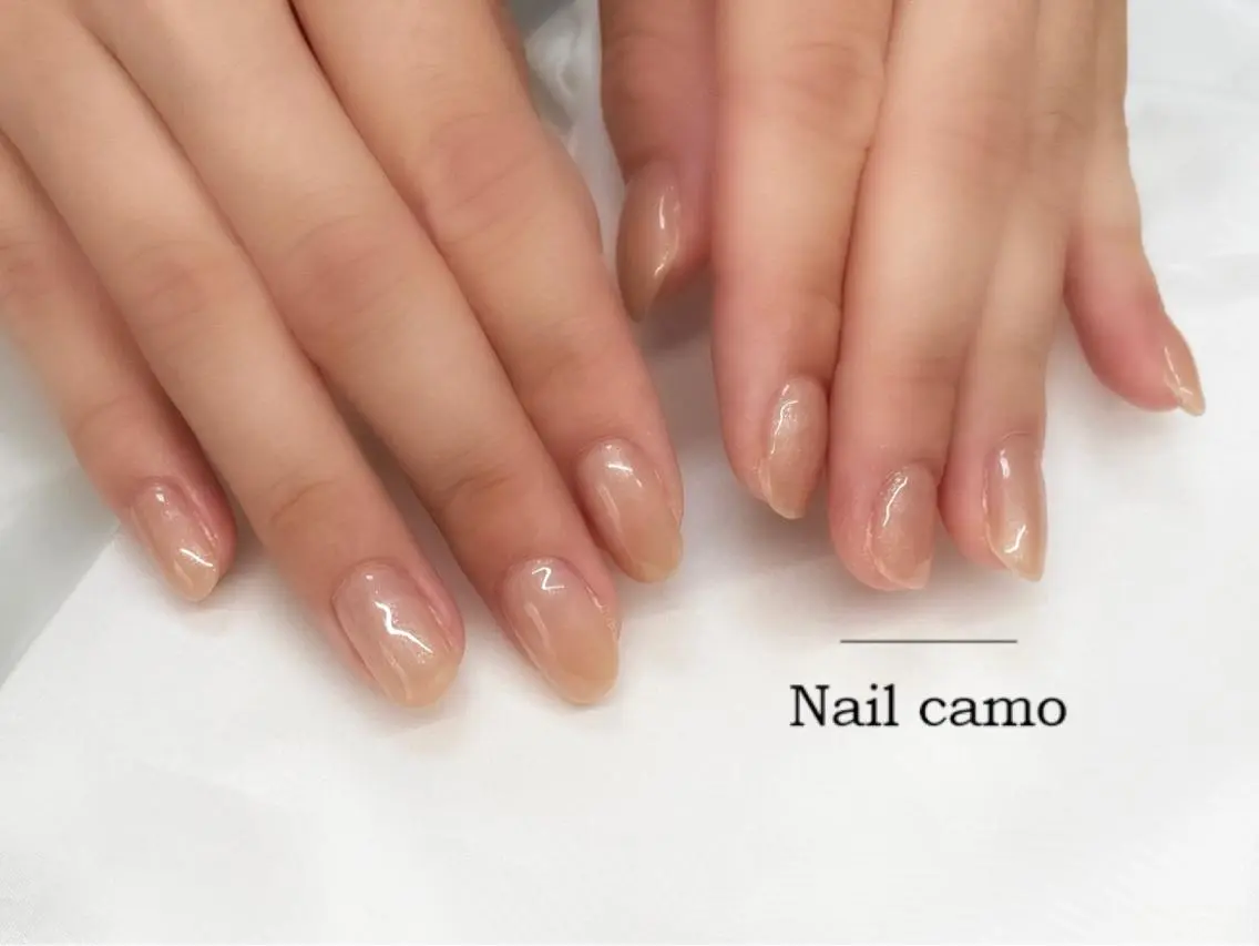 ネイル ワンカラーネイル 🌟Nail camo🌟のネイルデザイン