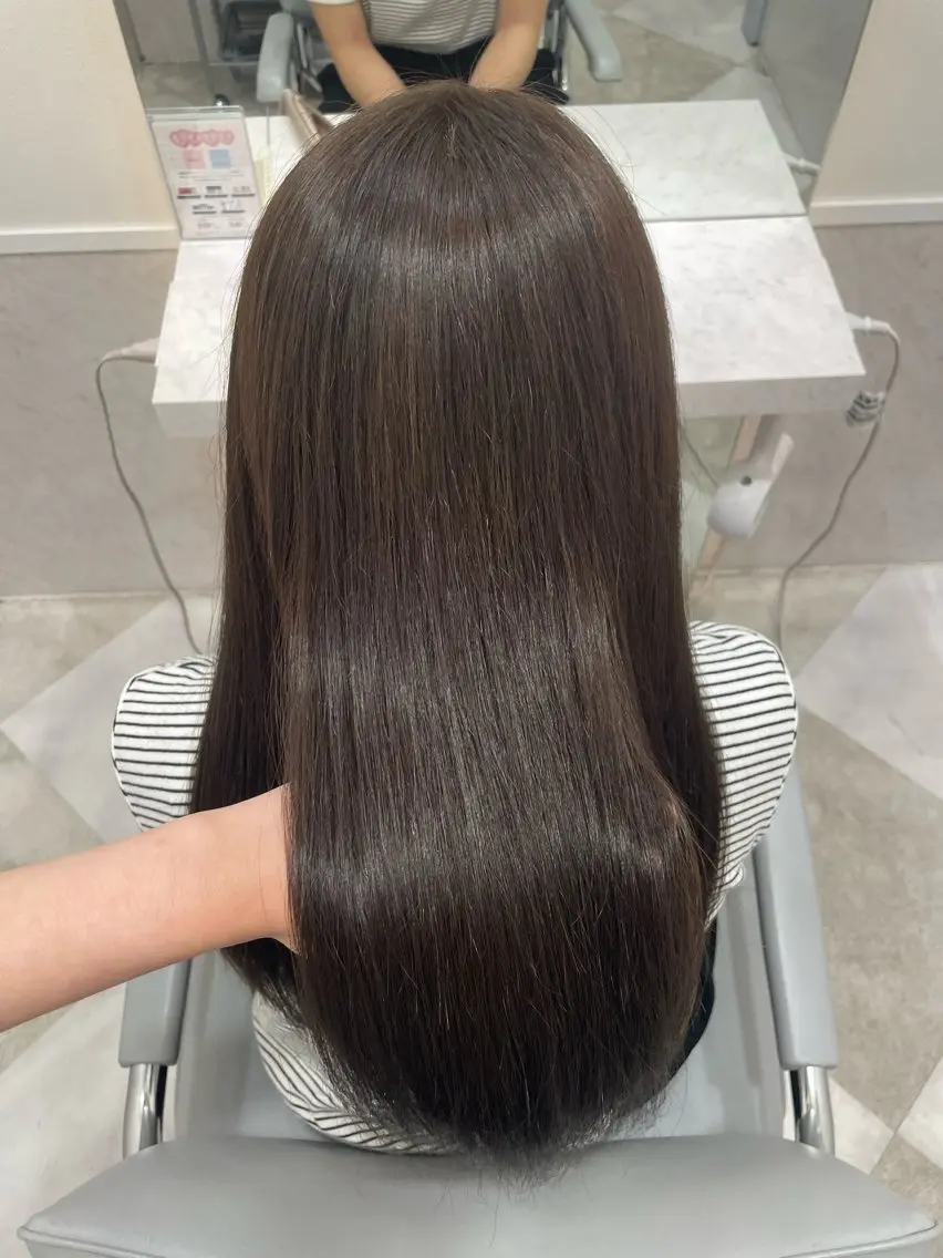 ロング カラー 中村 心のヘアスタイル