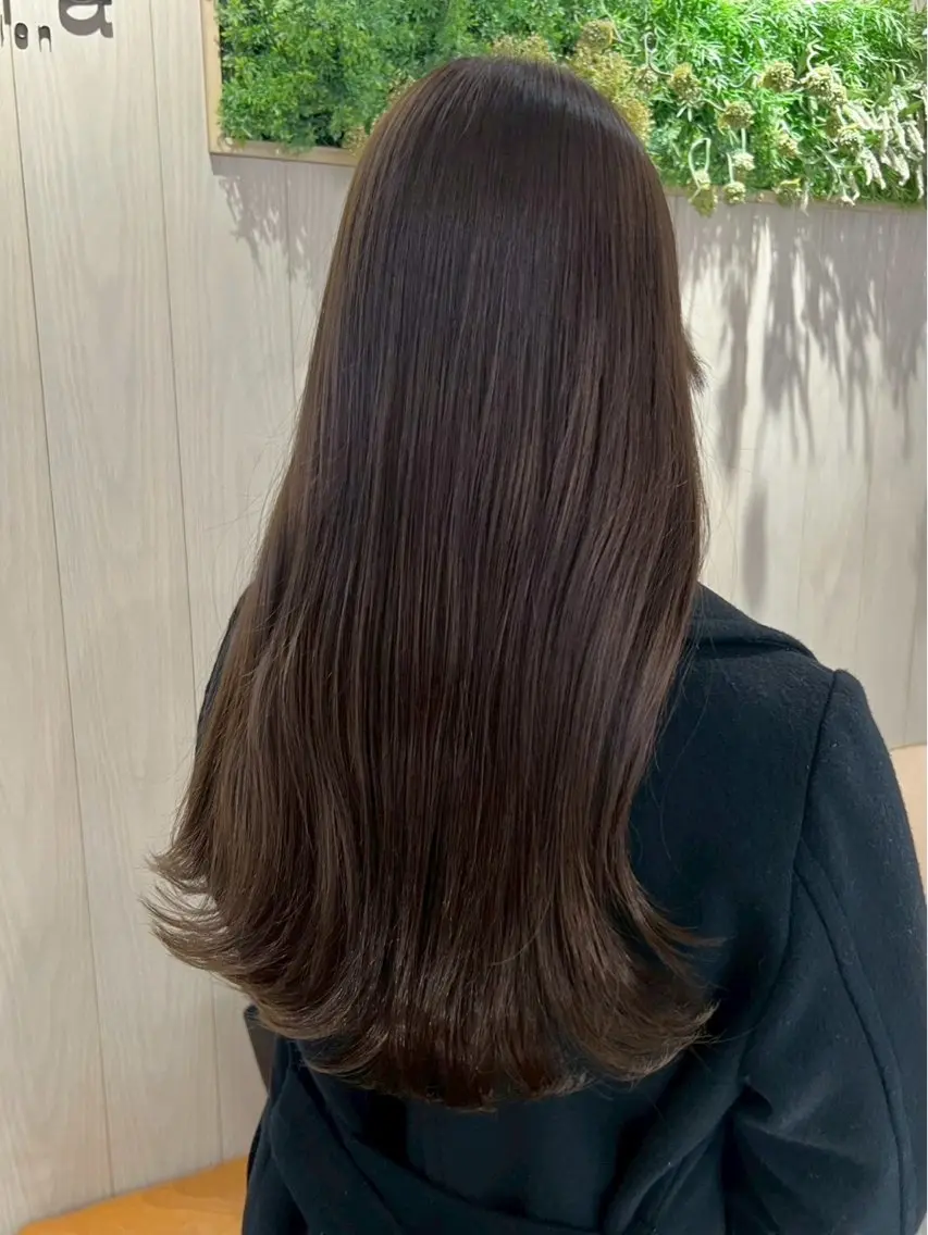 ロング 蓮 華のヘアスタイル
