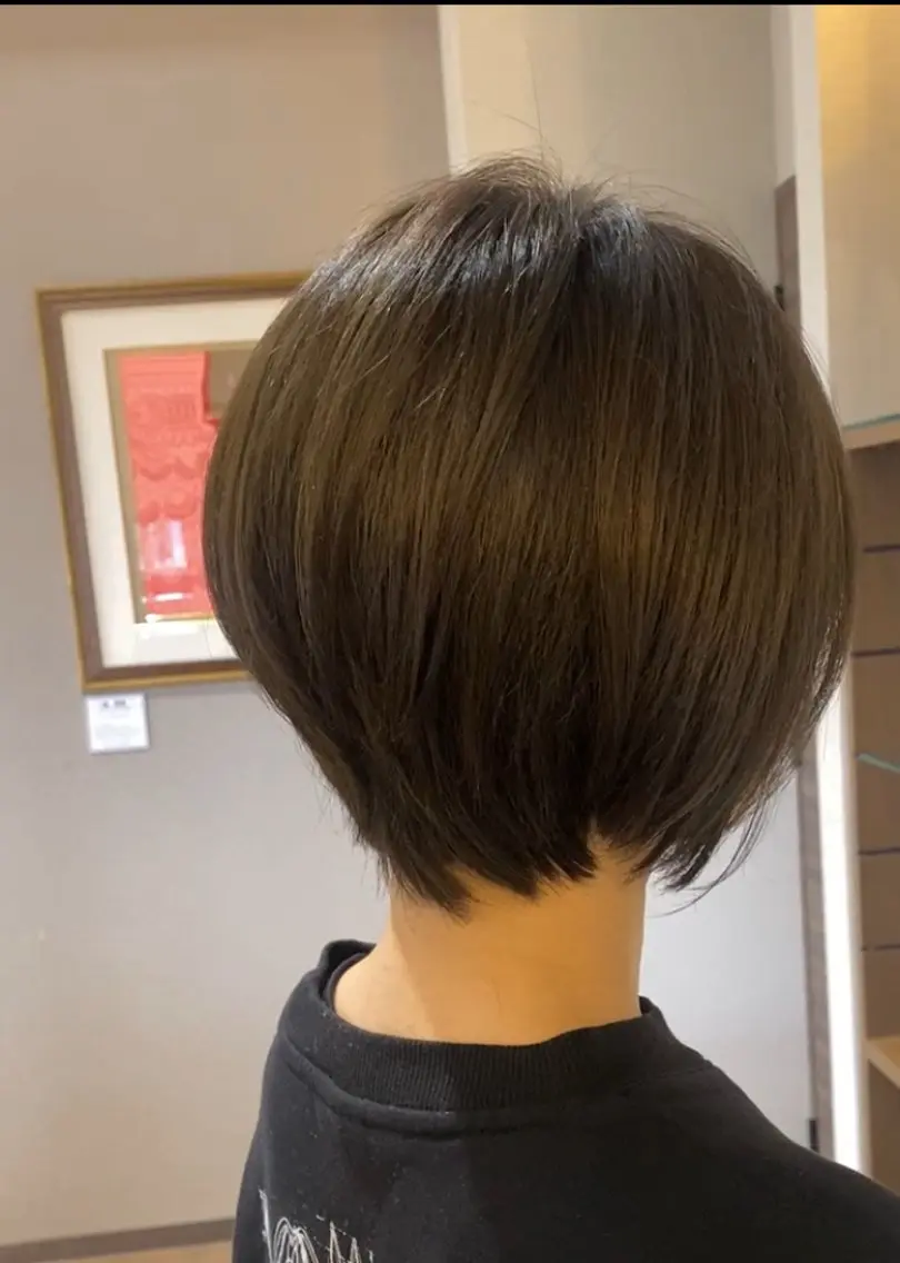 ショート 坂本 裕樹のヘアスタイル