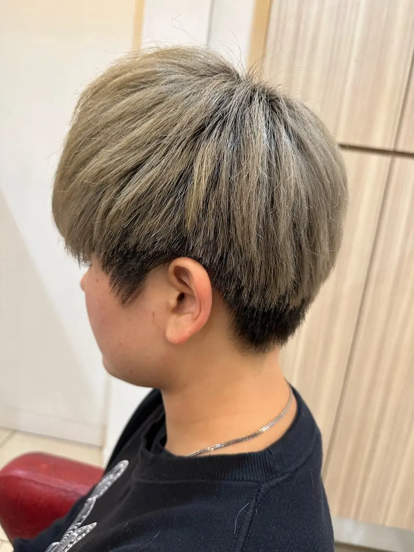 ショート ナチュラルヘア 神田一瑳のヘアスタイル