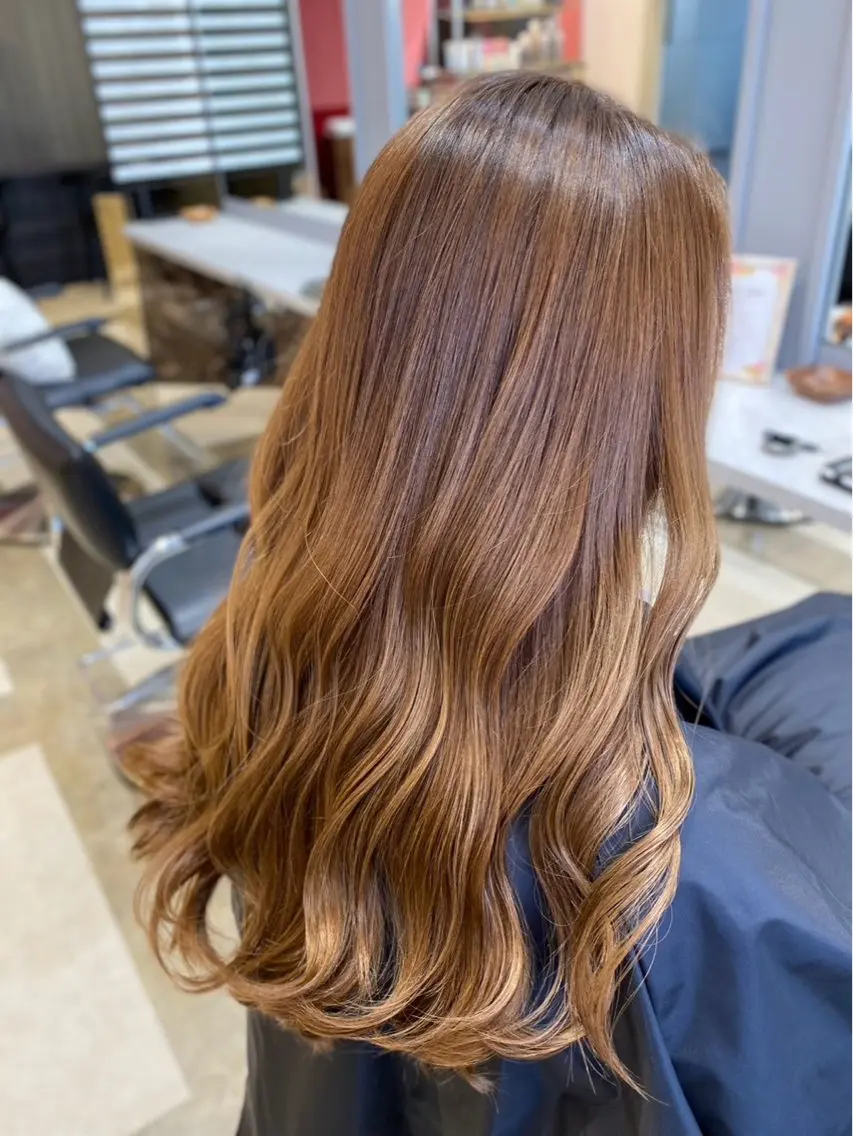 カラー ベージュカラー 🎀momoa CIEL天神店🎀のヘアスタイル