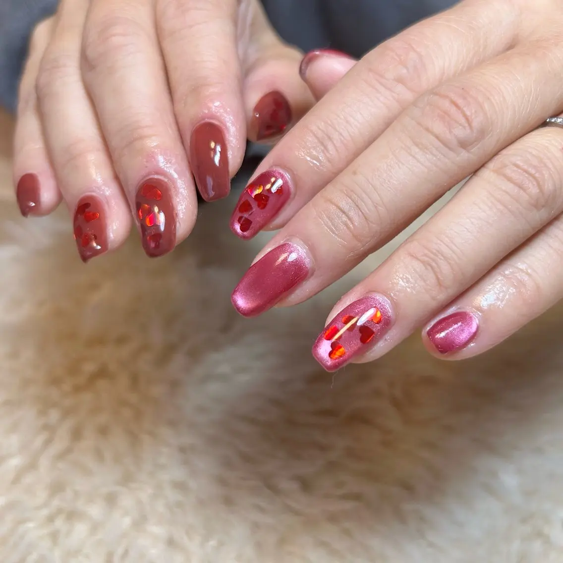 ネイル ハート nailsalon kiii'sのネイルデザイン